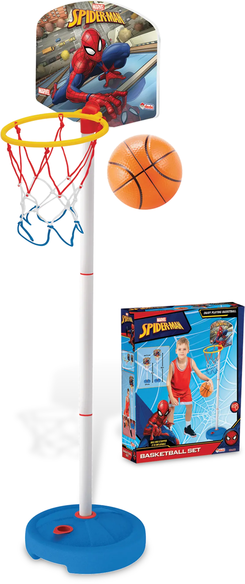 27730 Dede Spıderman Küçük Ayaklı Basketbol Potası % 15 Düşürülmüş Fiyattan - Görsel 1
