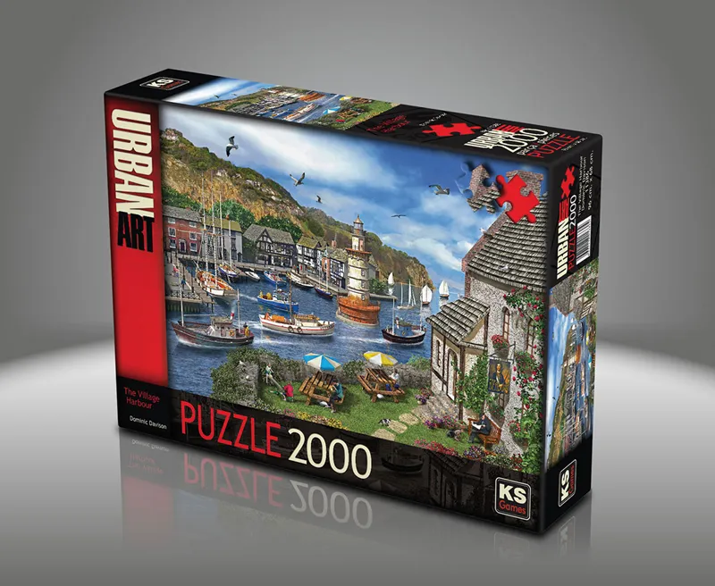 Ksg / Puzzle 2000 Parça Village Harbour 11386