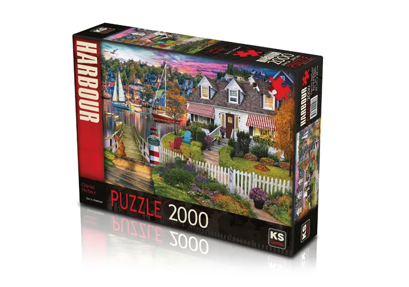 Ksg / Puzzle 2000 Parça Charles Harbour 22507