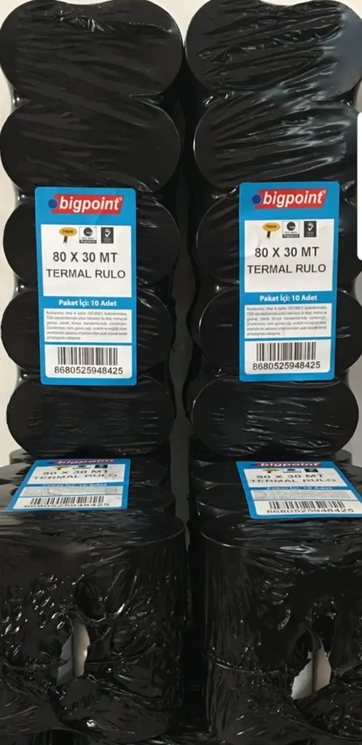 Bigpoint Termal Rulo 8030 10 Lu 30 Metre 48 Gr Mıtsubishi