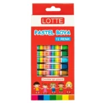 Lotte Pastel Boya 12 Lı Karton Kutulu