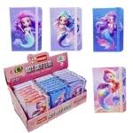 Mıkro A Defteri Lastikli Çizgili 80 Yaprak Karma Desen