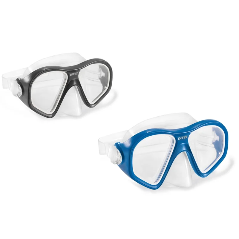 40588 Intex Reef Rıder Yüzücü Maskesi Mavi & Deniz Ve Havuz Gözlük - Görsel 1