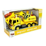 Vardem Sürtmeli Sesli İnşaat İş Makina Ve Kamyonları 1:16 Sesli Işıklı