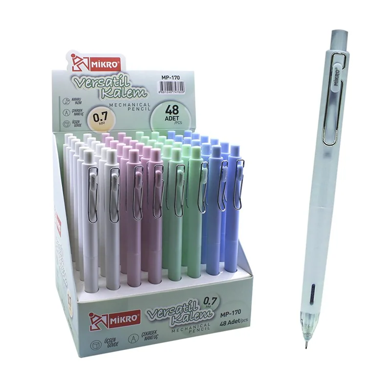 40684 Mıkro Mp-170 Versatil Kalem Üçgen Gövdeli 0,7 Mm - Görsel 1