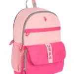 Us Polo Sırt & Okul Çantası Dört Gözlü Pembe