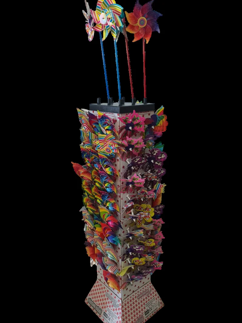 40808 Kardeşler Rüzgar Gülü 113 Adetli Karma Stand 17 & 18 Cm. Lik Oyuncak - Görsel 1