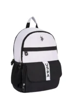 U.s Polo Sırt & Okul Çantası Dört Gözlü Siyah & Açık Gri
