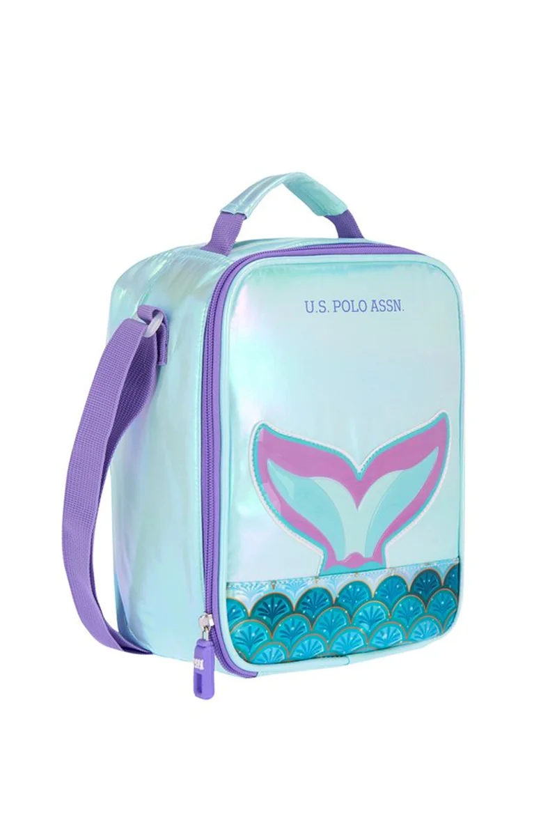 40885 Us Polo Beslenme Çantası Omuz Askılı Metalik Yeşil - Görsel 1