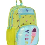 Us Polo Sırt & Okul Çantası Dört Gözlü Sarı & Metalik Yeşil