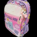 Muggle Mu-5751 Call Me İlkokul Sırt Çantası Maskot Anahtarlık Hediyeli