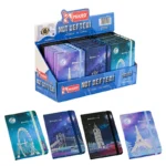 Mıkro A Defteri Lastikli Çizgili 80 Yaprak Karma Desen