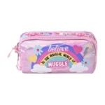 Muggle Mu-5825 Çift Gözlü Kalem Çantası Belıeve Magıc (Kalemlik)