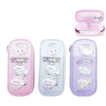 Muggle Mu-5995 Tek Gözlü Kalem Çantası Funny (Kalemlik) 3 Renk