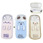 Muggle Mu-5998 Tek Gözlü Kalem Çantası Cute Puppy (Kalemlik) 3 Renk