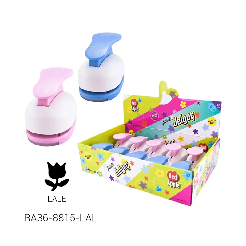 40993 Red Apple Şekilli Büyük Boy Delgeç 3,8 Cm.lale (Şekilgeç) - Görsel 1