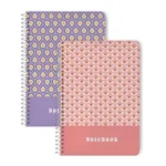 Elma Spralli Sert Kapak Notebook Serisi Defter 17x24 120 Yaprak Kareli (Bayındır) Peşin