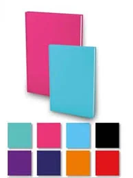 41115 Elma Ciltli Sert Kapak Renk Kuşağı Defter 20x28 160 Yaprak Düz (Bayındır) Peşin - Görsel 1