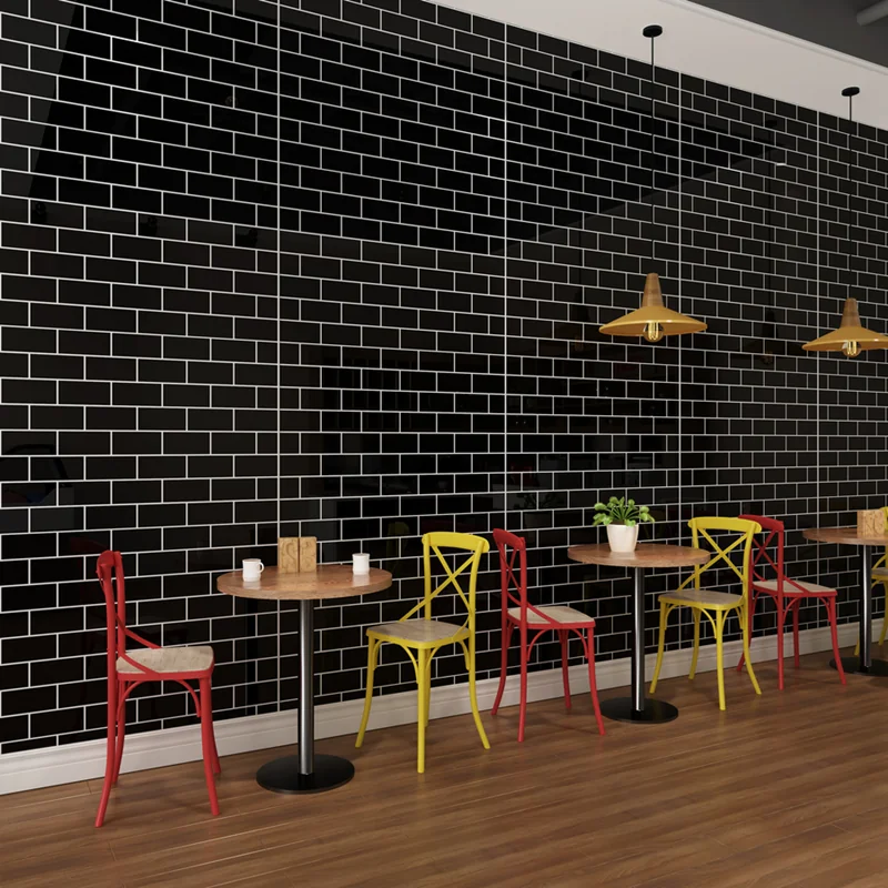 41130 Bigpoint Yapışkanlı Tezgah Ve Duvar Kaplama Folyosu 60 30 Cm. 6 Lı Tabaka Siyah - Görsel 1