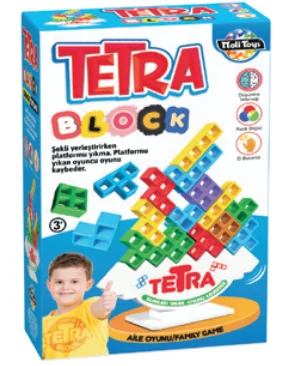 50216 Moli Toys Tetra Block (Denge Oyunu) - Görsel 1