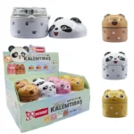 Mıkro Mk-6405 Cute Frıends Çiftli Metal Kalemtraş 24 Lü Kutu