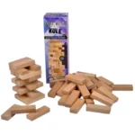Hıçkırık Kule Denge Oyunu Naturel 51 Parça 13x23x69 Mmölçülerinde (Jenga Tarzı)