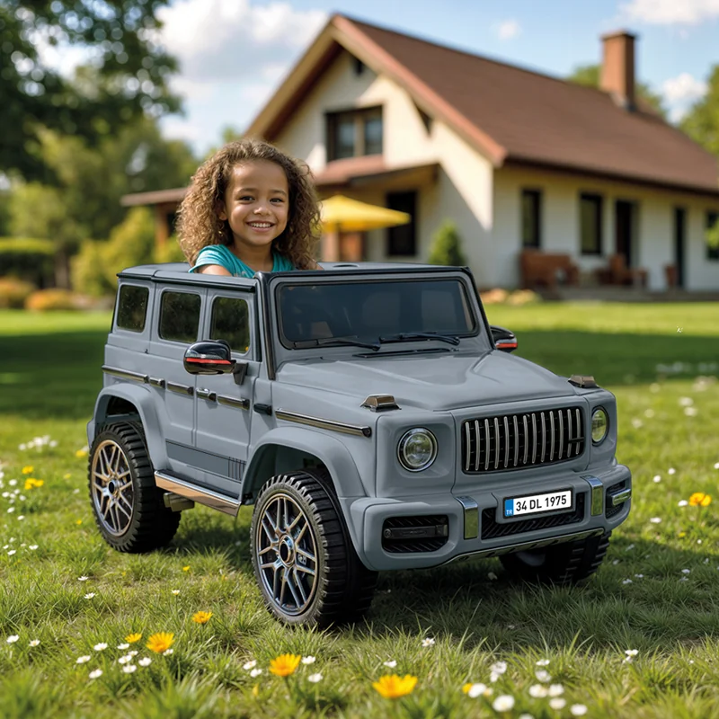 51033 Dolu Oyuncak 12v Akülü Urban-g Gri Araba Uzaktan Kumanda&korna&emniyet Kem& Radıo-mp3 & Abs& İleri-geri - Görsel 1