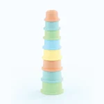 Dolu Oyuncak Yuvarlak Kule Kaplar 8 Li (Bardaklar) Yeni