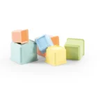 Dolu Oyuncak Küp Kule Kaplar 6 Lı Yeni - Görsel 2