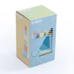 Dolu Oyuncak Küp Kule Kaplar 6 Lı Yeni - Görsel 3