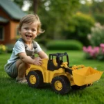 Dolu Oyuncak Xl Büyük Dozer 24 Cm X60 Cm 28 Cm