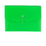 Bigpoint Körüklü Dosya 13 Cepli Lastikli Neon Yeşil
