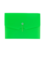 Bigpoint Körüklü Dosya 13 Cepli Lastikli Neon Yeşil
