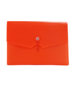 Bigpoint Körüklü Dosya 13 Cepli Lastikli Neon Turuncu