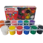 Bigpoint Akrilik Boya 12 Li 25 Ml. Sıralı Şişe Set