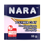 Nara Polymer Clay 55gr.pastel Purple Polimer Kil )