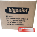 Bigpoint Kırmızı Kopya Kalemi 12 Li Kutu & Dz