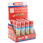 Bigpoint Kuru Boya Kalemi 24 Renk Metal Tüp 33mm - Görsel 2