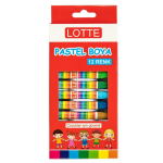 Lotte Pastel Boya 12 Lı Karton Kutulu