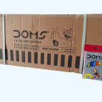 Doms Kuru Boya Kalemı 12 Renk Yarım Boy Hediyeli