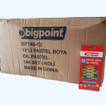 Bigpoint Yağlı Pastel Boya 12 Li Karton Kutulu