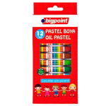 Bigpoint Yağlı Pastel Boya 12 Li Karton Kutulu - Görsel 2