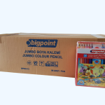 Bigpoint Kuru Boya Kalemi Jumbo Trıo Üçgen 12 Renk