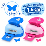 Bigpoint Şekilgeç 1.6 Cm. Kelebek (Şekilli Delgeç) Yeni2026