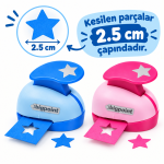 Bigpoint Şekilgeç 2.5 Cm. 6 Farklı Model (Şekilli Delgeç) Yeni2026 - Görsel 4
