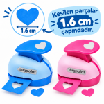 Bigpoint Şekilgeç 1.6 Cm. 6 Farklı Model (Şekilli Delgeç) Yeni2026 - Görsel 3