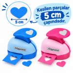 Bigpoint Şekilgeç 5 Cm. 4 Farklı Model (Şekilli Delgeç) Yeni2026 - Görsel 3