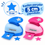 Bigpoint Şekilgeç 5 Cm. 4 Farklı Model (Şekilli Delgeç) Yeni2026 - Görsel 4