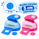 Bigpoint Şekilgeç 5 Cm. 4 Farklı Model (Şekilli Delgeç) Yeni2026 - Görsel 5